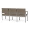 Lesro Lenox 3 Seat Tandem Seating W/ No Center Arms, 64.5 in W 24.5 in L 32 in H LS3101 - alternate 2
